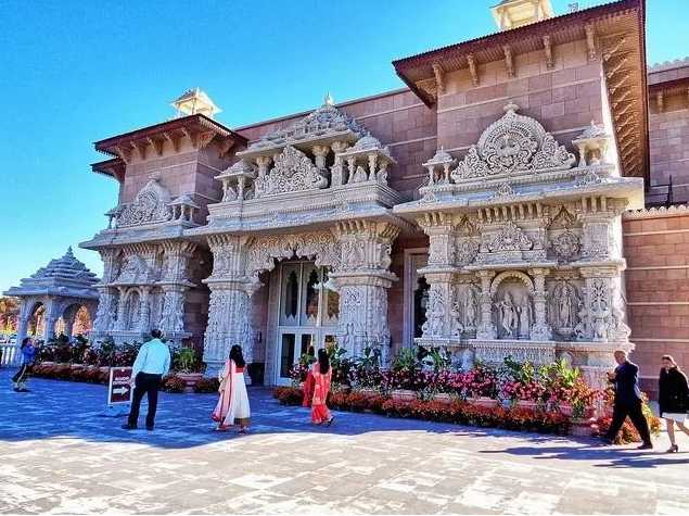 ニュージャージー州のインディアン寺院：アメリカのインディアン文化を垣間見る
